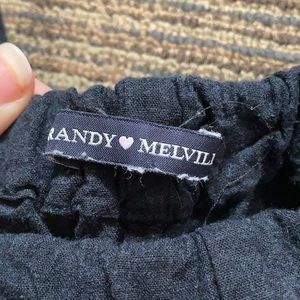 Brandy Melville black flowy pants